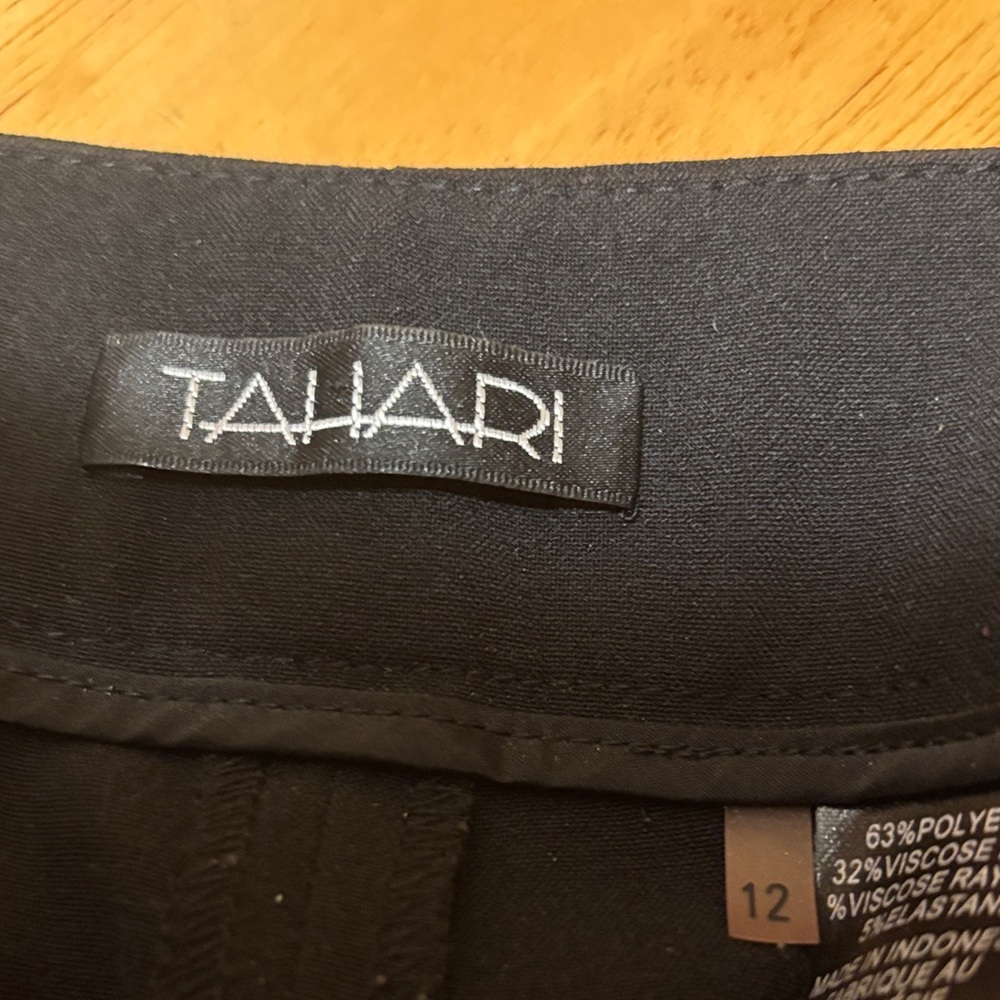 Tahari Black pants